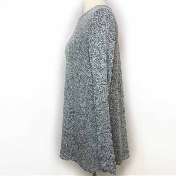 Anthropologie Postmark Grey Long Sleeve Shirt - Picture 3 of 6
